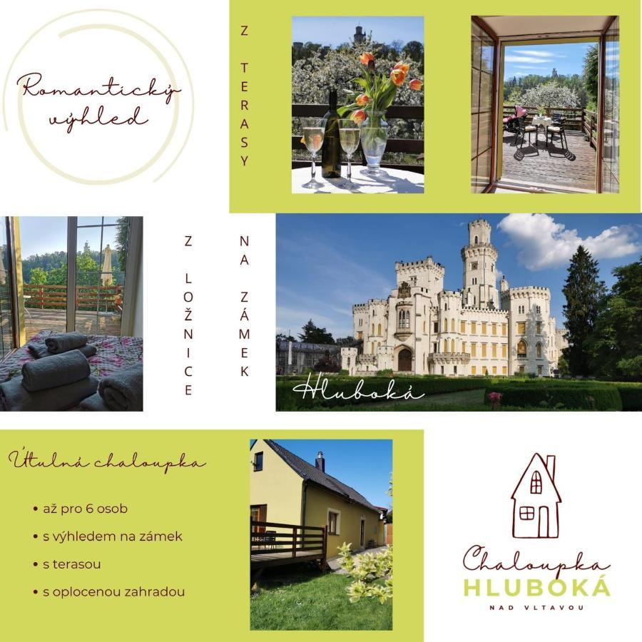Chaloupka Hluboká - Family holidays in South Bohemia Hluboká nad Vltavou Esterno foto